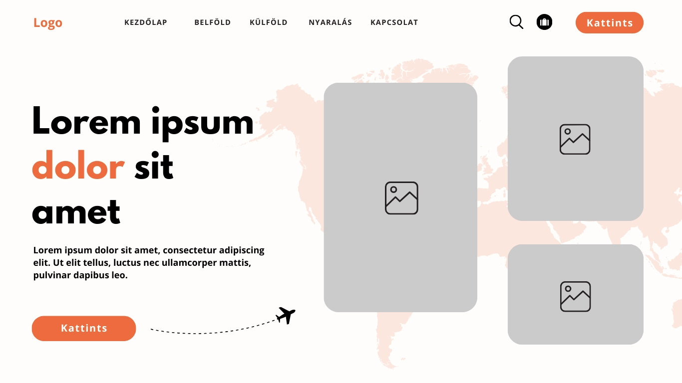Modern, felhasználóbarát webdesign tervezés