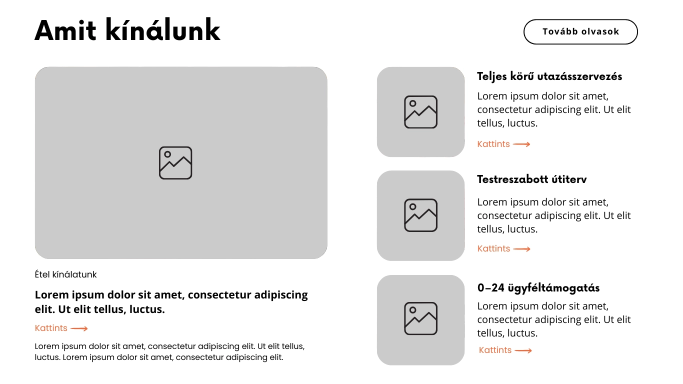 Professzionális webdesign tervezés