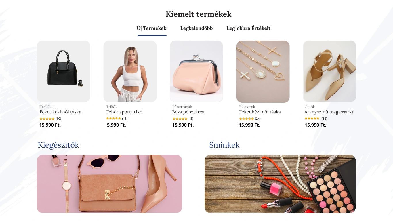 Hatékony webshop készítés