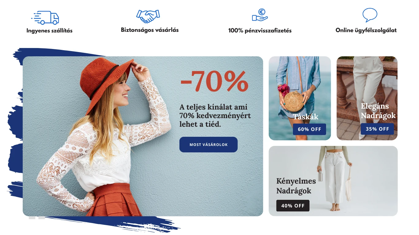 Woocommerce alapú webshop készítés